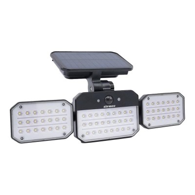 FOCO SOLAR LED LUZ FRIA AIRMEC 3.3W 300 LUMENS