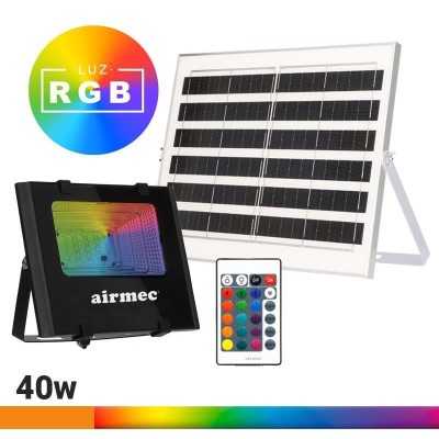 FOCO SOLAR RGB 40W SERIE ELECTRA AIRMEC