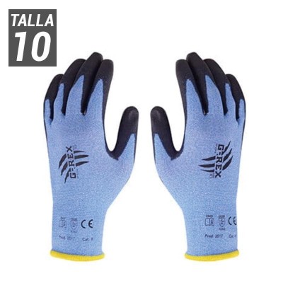 GUANTES DE TRABAJO G-REX P04 TALLA 10