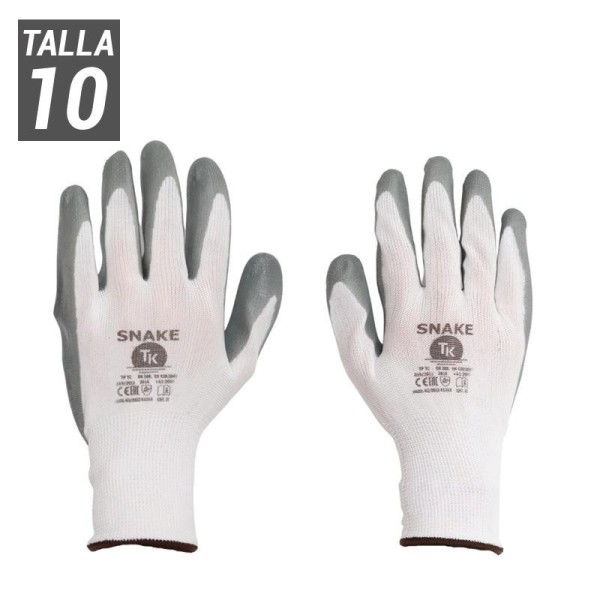 GUANTES DE TRABAJO SNAKE TALLA 10