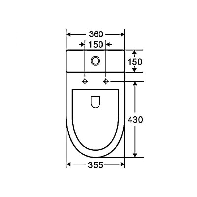 INODORO DE BAÃO SERIE AMUR BENOTTI