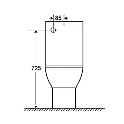 INODORO DE BAÑO SERIE URAL BENOTTI