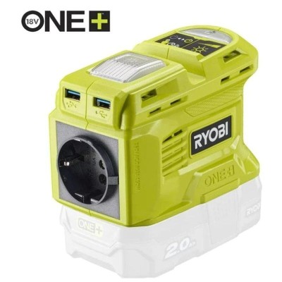 INVERSOR/TRANSFORMADOR DE POTENCIA 150W 18V ONE+™ (SIN BATERIA) RYOBI