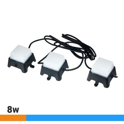 JUEGO 3 LUCES 8W 1.500 LUMENS AIRMEC