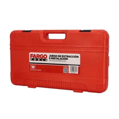 JUEGO DE EXTRACCIÃN E INSTALACIÃN DE RODAMIENTOS 19 PCS FARGO TOOLS