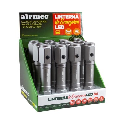 LINTERNA 8 LEDS DE EMERGENCIA 3 EN 1 AIRMEC