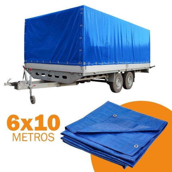 LONA DE PROTECCIÓN AZUL 6X10 METROS AIRMEC