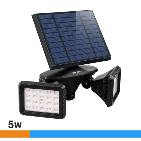 LUZ SOLAR LED 600 LUMENS 2 EN 1 AIRMEC