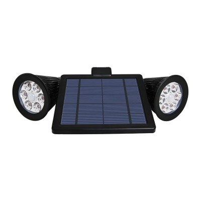 LUZ SOLAR LED 600 LUMENS DOBLE CABEZAL AIRMEC