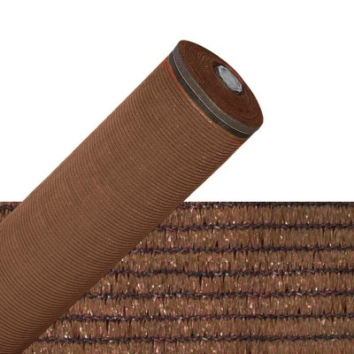 MALLA DE SOMBREO MARRON 2X10 MTS DONNA GARDEN