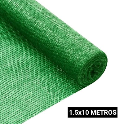 MALLA DE SOMBREO VERDE 1.5X10 MTS DONNA GARDEN