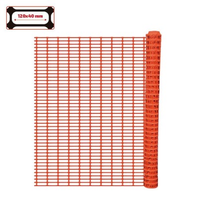 MALLA SEÑALIZACION NARANJA 80GRS/M2 1X50 METROS PAMACON