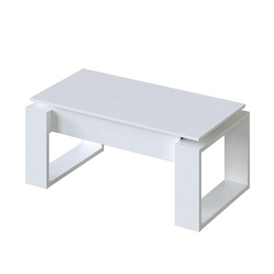 MESA CENTRO ELEVABLE 45X105X55CM BLANCO ARTIK MOMI