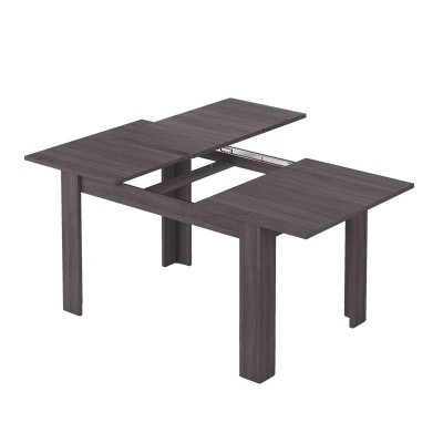 MESA COMEDOR EXTENSIBLE 78X140X90CM GRIS CENIZA MOMI