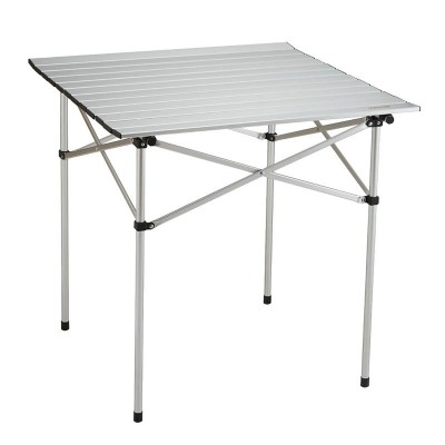 MESA DE CAMPING PLEGABLE ALUMINIO DONNA GARDEN 70X70CM