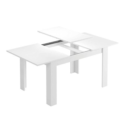 MESA DE COMEDOR EXTENSIBLE 78X140X90CM BLANCO ARTIK MOMI