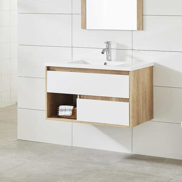 MUEBLE BAÑO BLANCO HAYA SERIE CERES 60X46X48CM BENOTTI