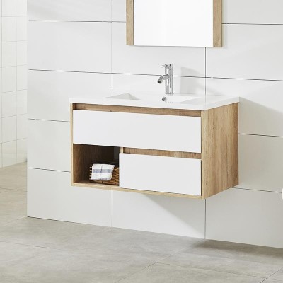 MUEBLE BAÃO BLANCO HAYA SERIE CERES 80X46X48CM BENOTTI