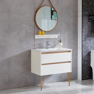 MUEBLE BAÑO BLANCO HAYA SERIE JUNO 60X46X85CM BENOTTI