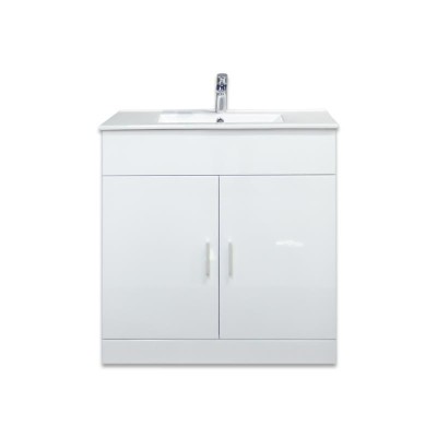 MUEBLE BAÑO BLANCO SERIE FLORENCIA 80X46X85CM BENOTTI