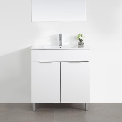 MUEBLE BAÑO BLANCO SERIE MINERVA 60X46X85CM BENOTTI