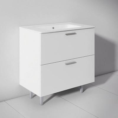 MUEBLE BAÃO BLANCO SERIE MODENA 80X46X85CM BENOTTI