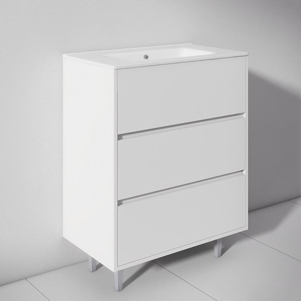 MUEBLE BAÃO BLANCO SERIE TOSCANA 80X46X85CM BENOTTI