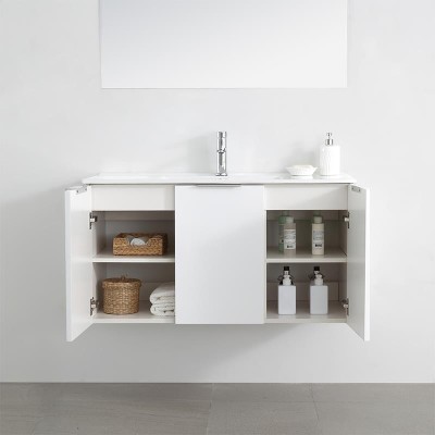 MUEBLE BAÃO BLANCO SERIE VENUS 100X46X55CM BENOTTI