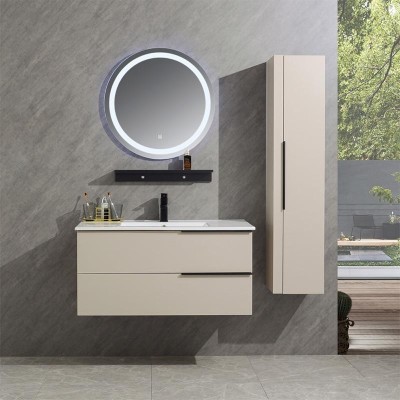 MUEBLE BAÃO SERIE AZUCENA GABINETE 100X46X50CM ESPEJO 70X70CM BENOTTI