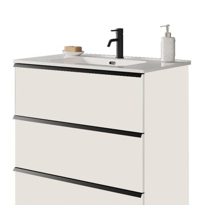 MUEBLE BAÑO SERIE LAZIO 80X46X91CM BENOTTI