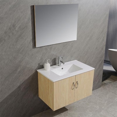 MUEBLE BAÑO SERIE MARGARITA GABINETE 80X46X54CM ESPEJO 80X60CM BENOTTI