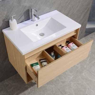 MUEBLE BAÑO SERIE PETUNIA GABINETE 80X46X54CM ESPEJO 80X60CM BENOTTI