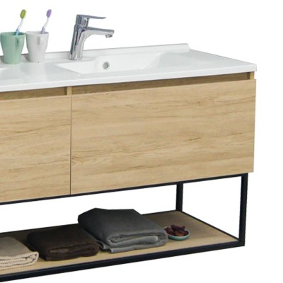 MUEBLE BAÃO SERIE SIENA 140X45.5X64CM BENOTTI