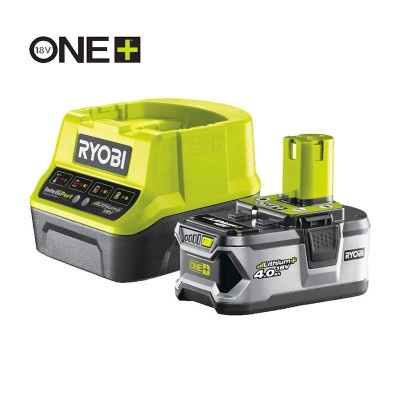 PACK CARGADOR + 1 BATERIA 18V 4.0AH ONE+ RYOBI