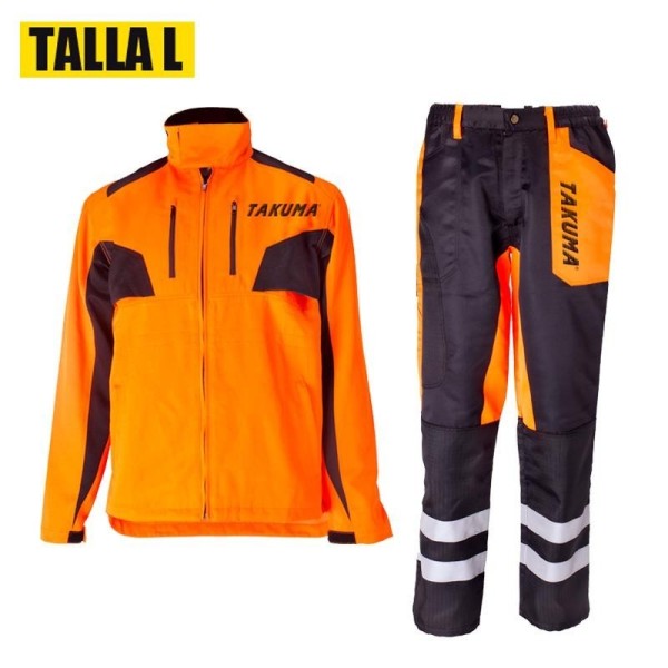 PACK PANTALON - CHAQUETA DESBROZADORA TALLA L TAKUMA