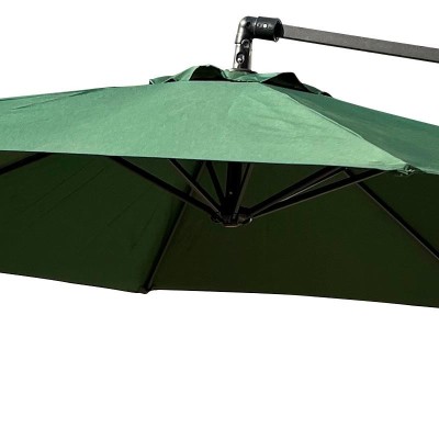 PARASOL DE PARED VERDE DONNA GARDEN 3 METROS