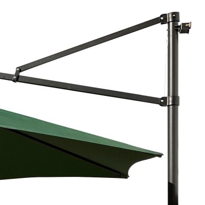 PARASOL DE PARED VERDE DONNA GARDEN 3 METROS