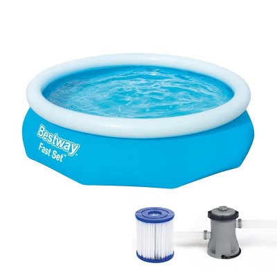 PISCINA HINCHABLE + BOMBA FILTRO 305CM DIÁMETRO X H76CM BESTWAY