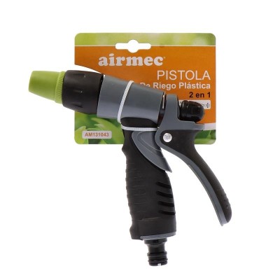 PISTOLA DE RIEGO PLÁSTICA 2 EN 1 AIRMEC