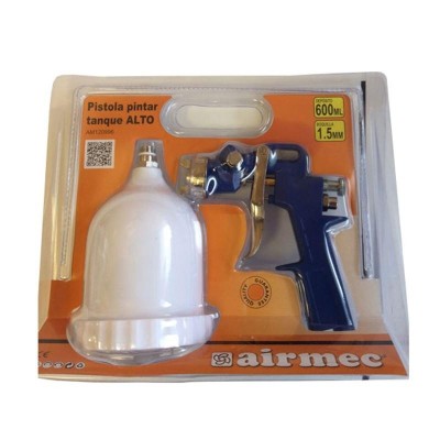 PISTOLA PINTAR TANQUE ALTO 600ML AIRMEC