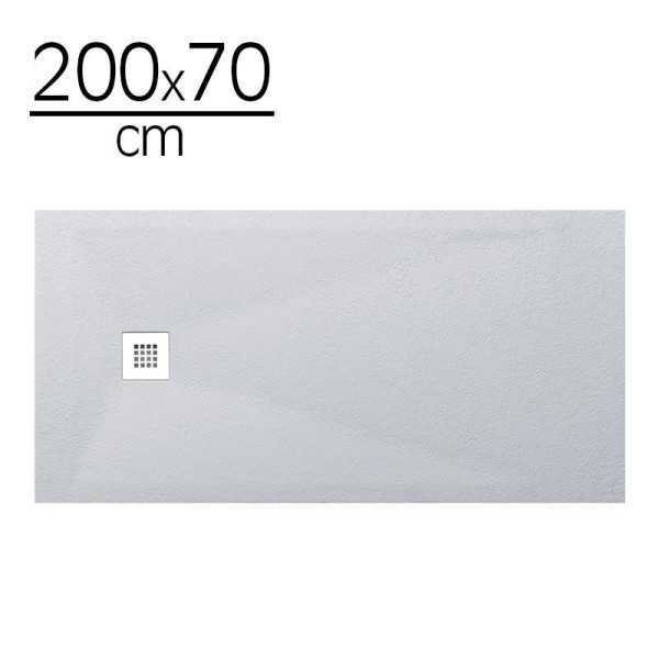 PLATO DUCHA CARGA MINERAL BLANCO BENOTTI  (200X70X3.5CM)