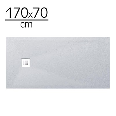 PLATO DUCHA CARGA MINERAL BLANCO BENOTTI (170X70X3.5CM)