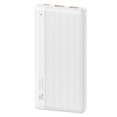 POWERBANK 2 PUERTOS 10000MAH BLANCO USAMS