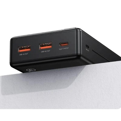 POWERBANK 2 PUERTOS USB 10000MAH NEGRO USAMS