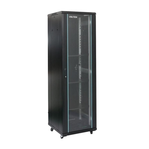 RACK 19" 42U 600X1000X2055MM PERFORADO SERIE DEFENSE VOLTEN