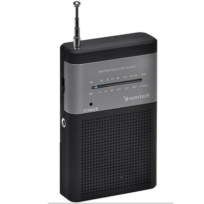 RADIO PORTATIL NEGRO SUNSTECH