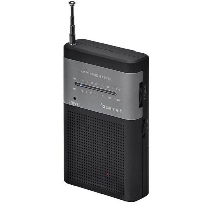 RADIO PORTATIL NEGRO SUNSTECH