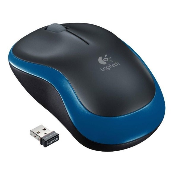 RATÓN INALÁMBRICO M185 WIRELESS AZUL LOGITECH