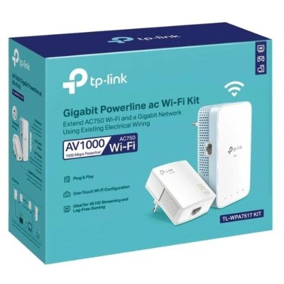 REPETIDOR POWERLINE KIT AC750 AV1000 TP LINK