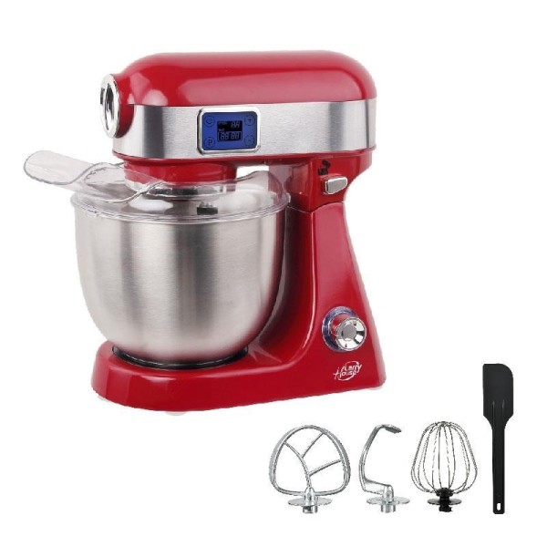 ROBOT DE COCINA 1.000W 5 LITROS ROJO LARRYHOUSE